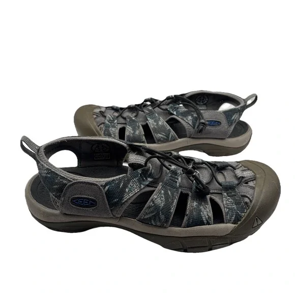 KEEN Men's Newport H2 Closed Toe Water Sandals, Midnight Navy/Neutral Gray, 12 M - Picture 2 of 9